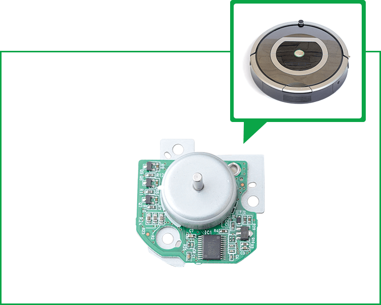 Robot vacuum motors